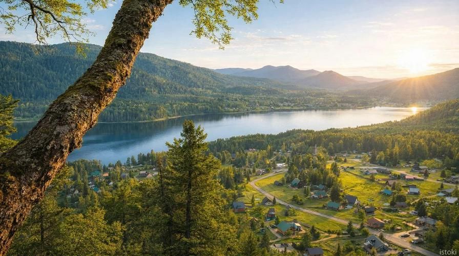 Золотые закаты Горного Алтая